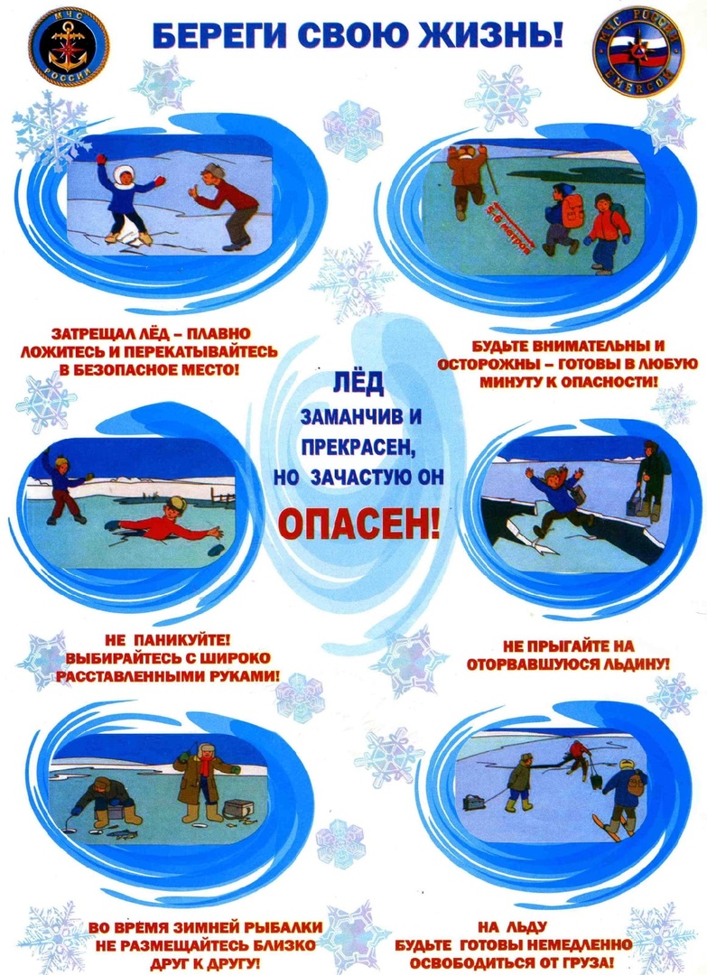 "Осторожно, тонкий лёд!".